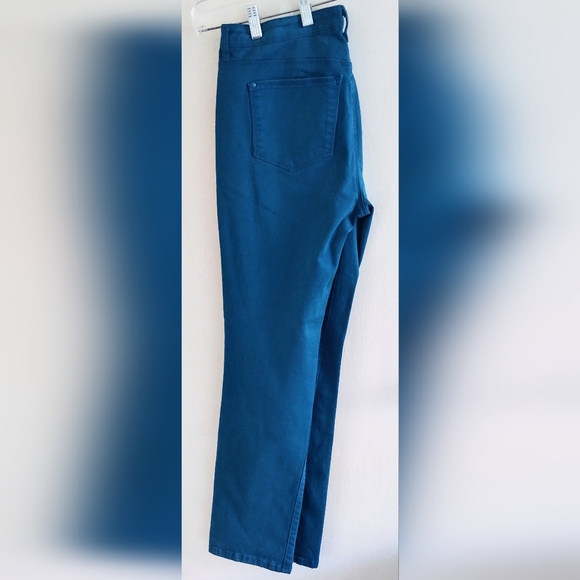 Gloria Vanderbilt women's misses size 6 Sadie aqua blue jeans. Stretch and slim. - Picture 8 of 10